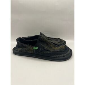 Sanuk Vagabond Hemp Slip On Shoes Men Size 7